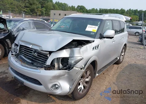 2012 Infiniti Qx56 z USA, uszkodzony, nr VIN JN8AZ2NC0C9317421